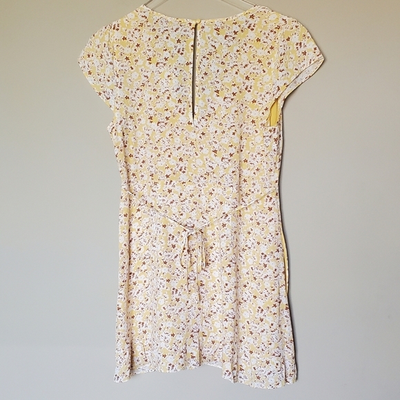 Abercrombie & Fitch Yellow Mini Dress - Picture 3 of 13